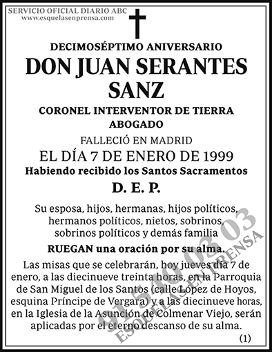 Juan Serantes Sanz